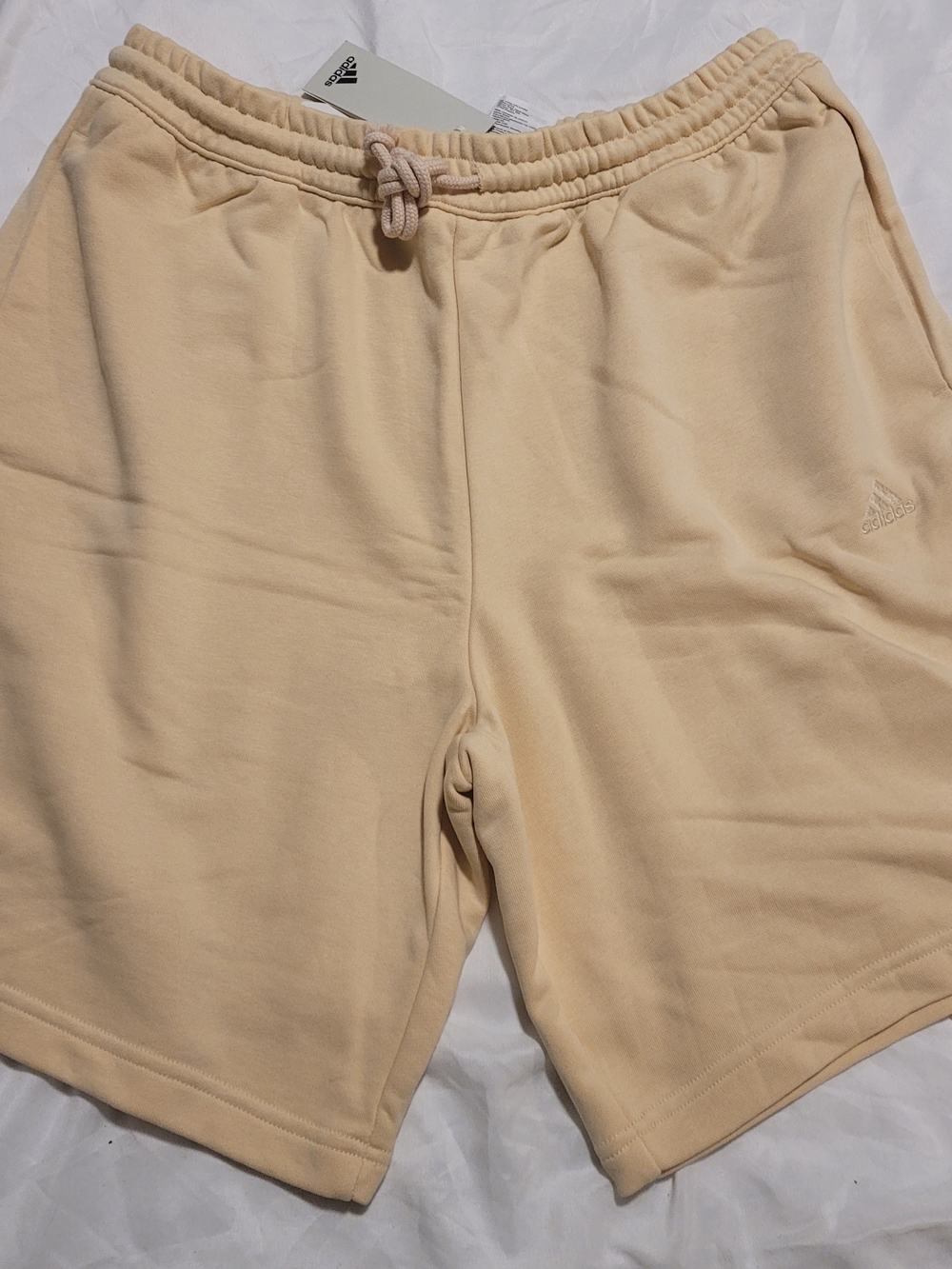 adidas Men's Athletic Shorts Beige